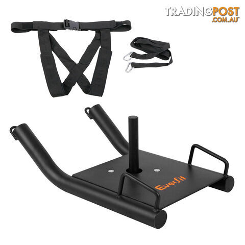 Fitness Power Sled Black