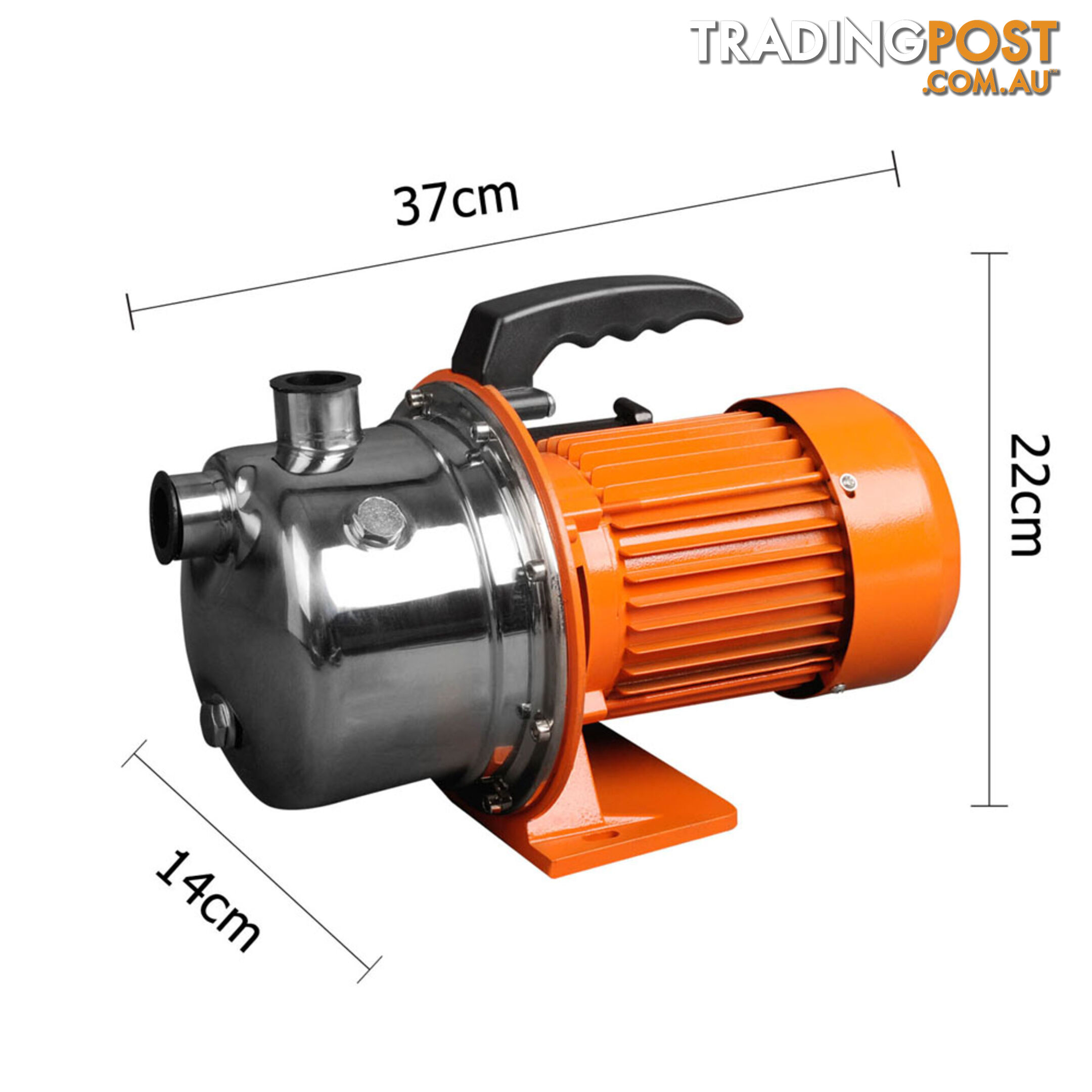 Stainless Steel High Pressure Jet Pump 1600W