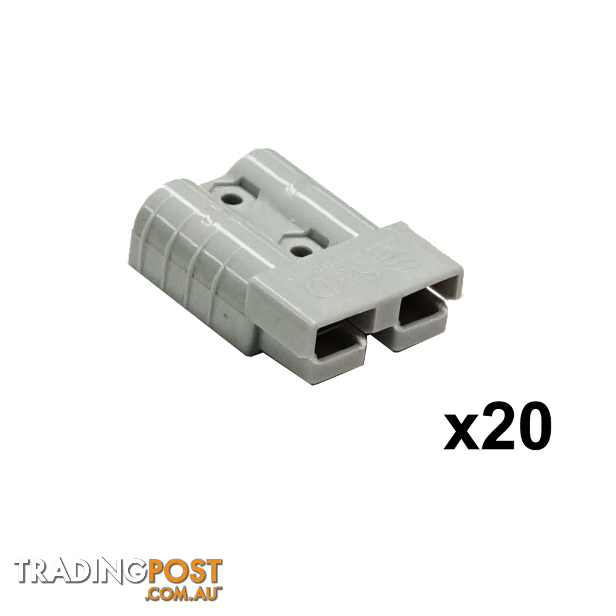 New 20X 50AMP Premium Anderson Style Plug Exterior Connector DC Power Solar