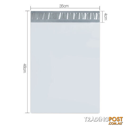 Set of 200 Poly Mailer Bags - 350 x 480mm