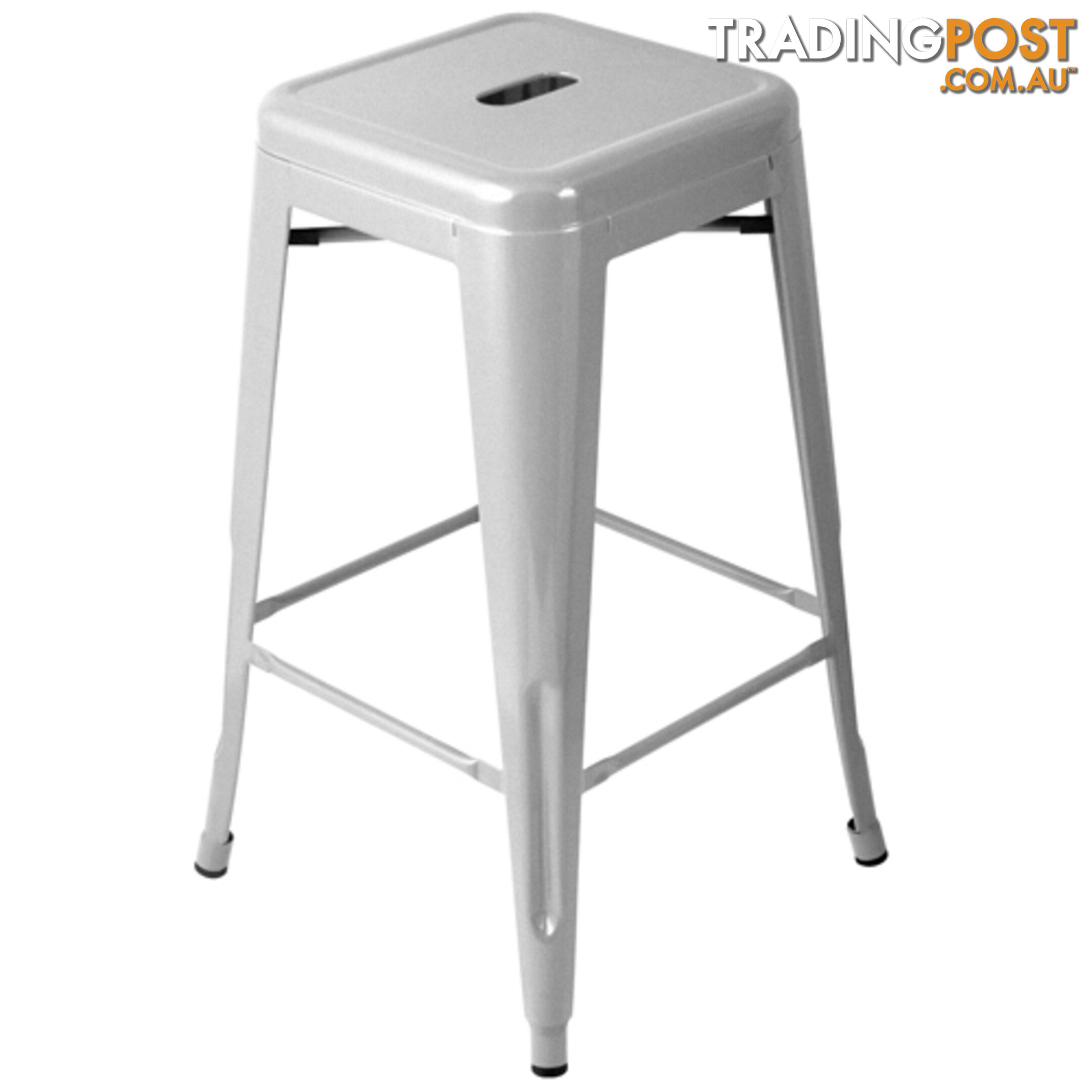 Set of 4 Replica Tolix Kitchen Bar Stool 66cm Metal