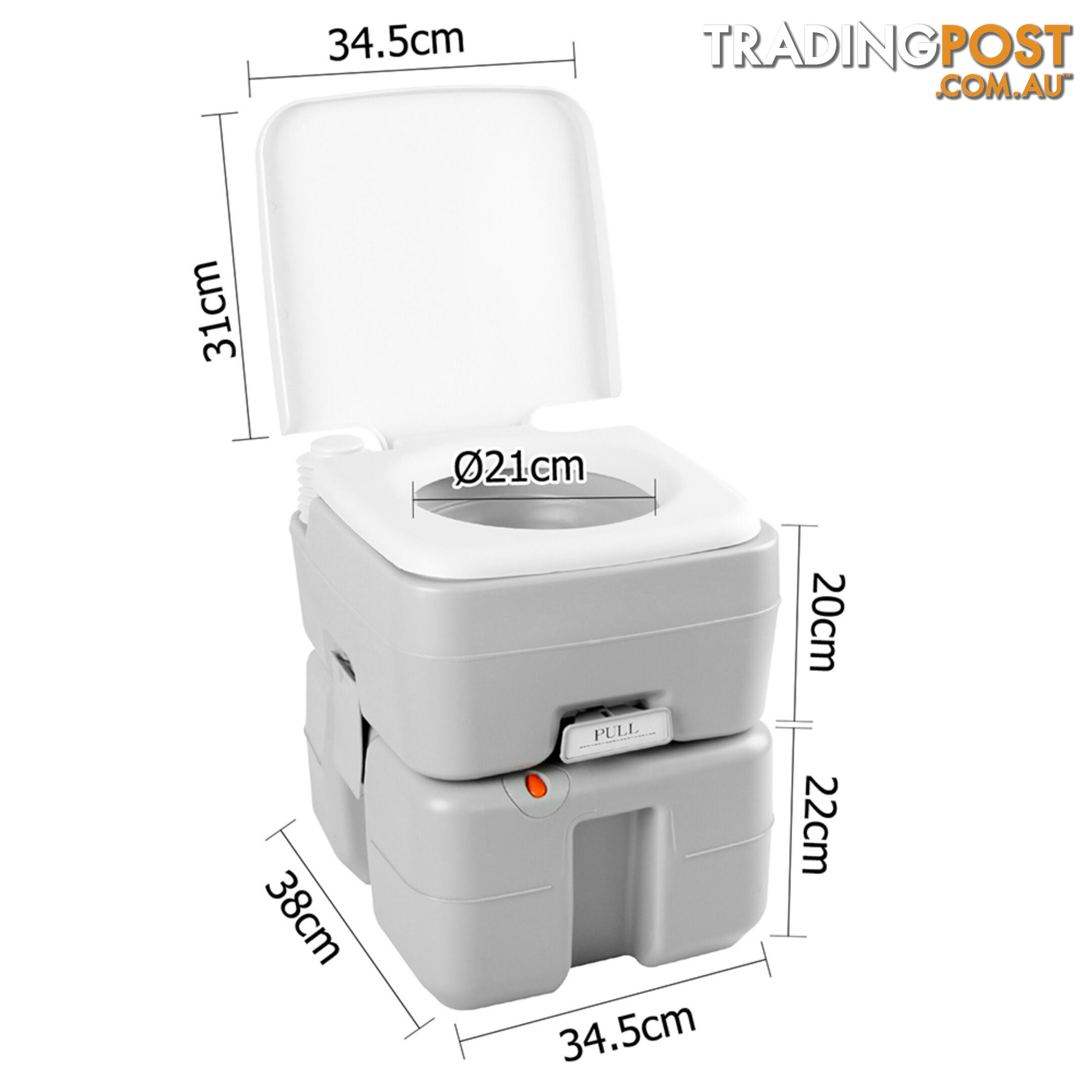 Weisshorn 20L Portable Camping Toilet