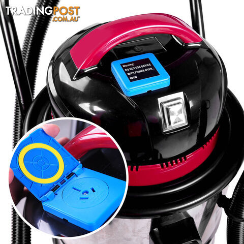 60L Industrial Commercial Dry And Wet Vacuum Cleaner Blower Bagless
