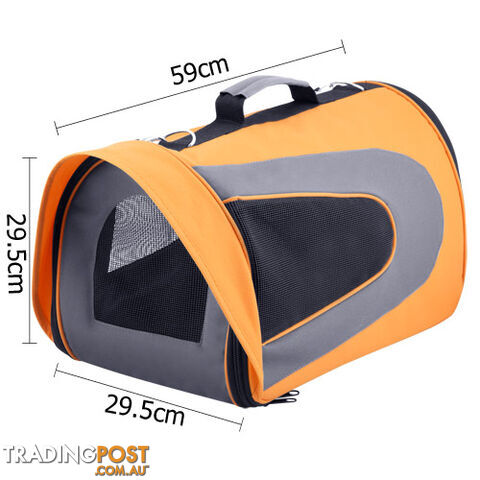 Pet Dog Cat Carrier Travel Bag XLarge Orange