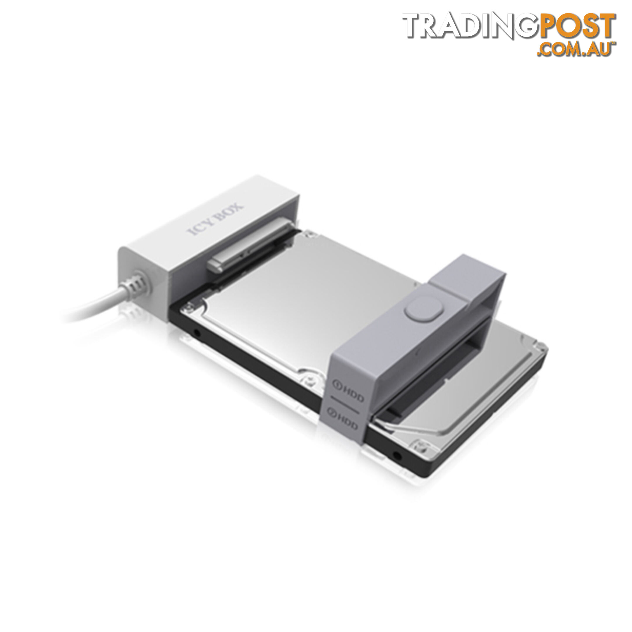 ICY BOX (IB-AC622-U3)Dual-Adapter 2.5in SATA HDD/SSD USB 3.0 Host JBOD Function
