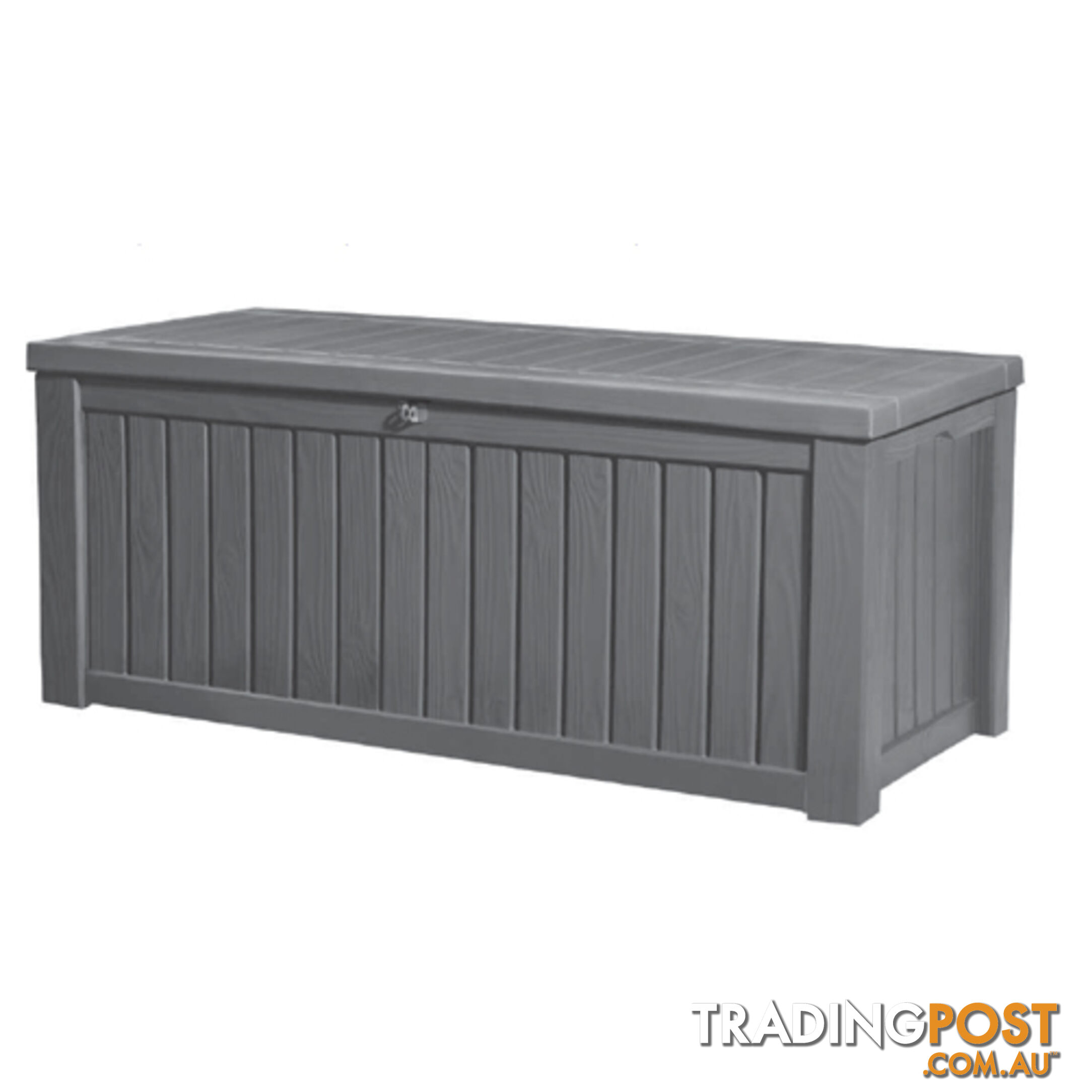 Keter Rockwood Storage Box Anthracite Grey