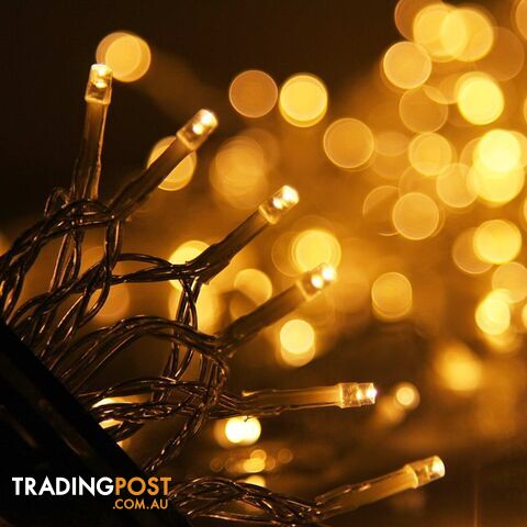 800 LED Fairy Lights Outdoor Christmas Wedding String Party Light Warm White - photo 4 of 12