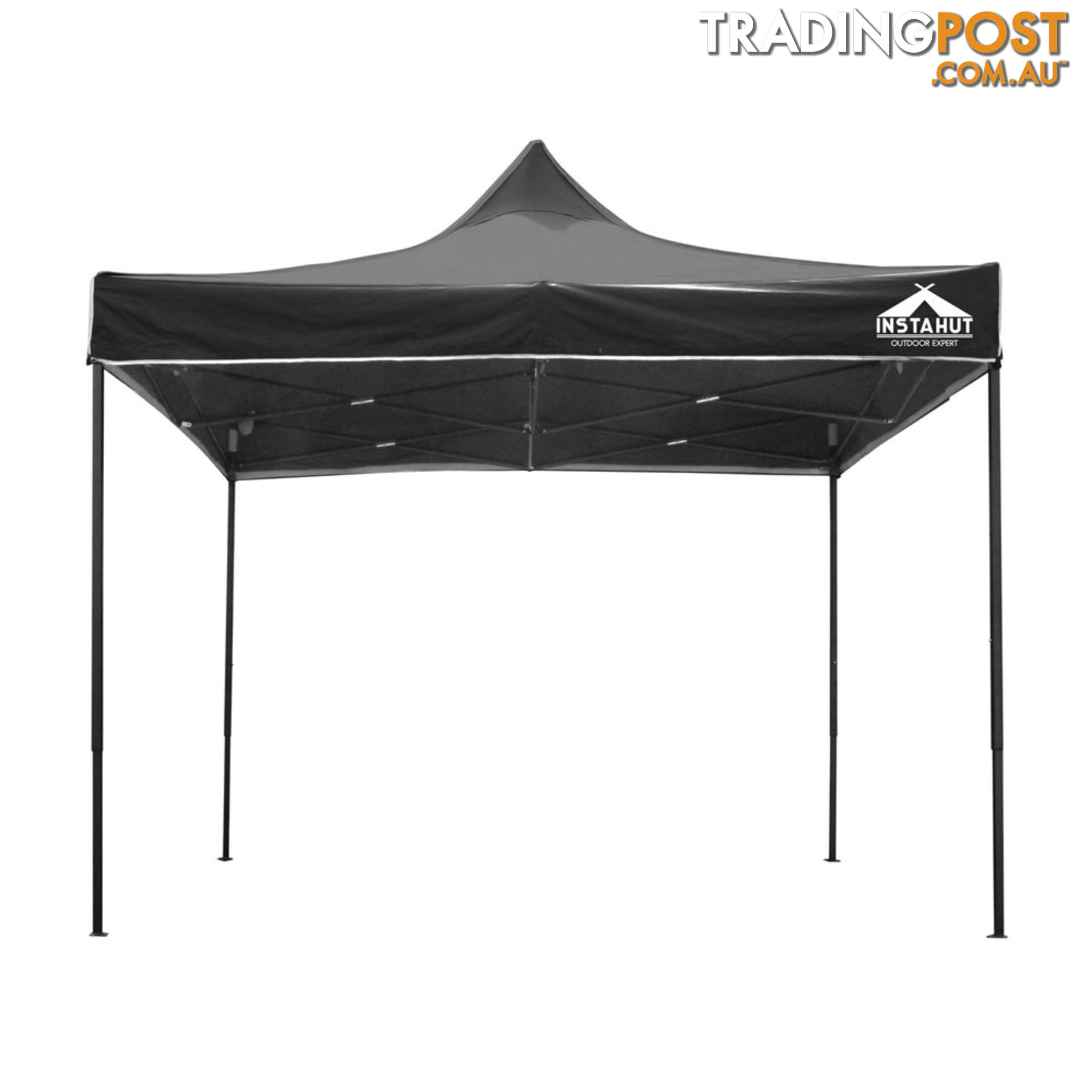 3m x 3m Pop-up Garden Outdoor Gazebo Black