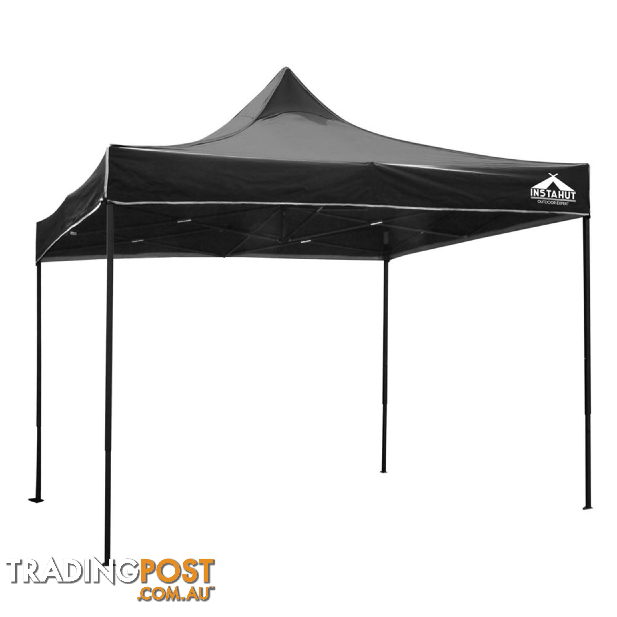 3m x 3m Pop-up Garden Outdoor Gazebo Black