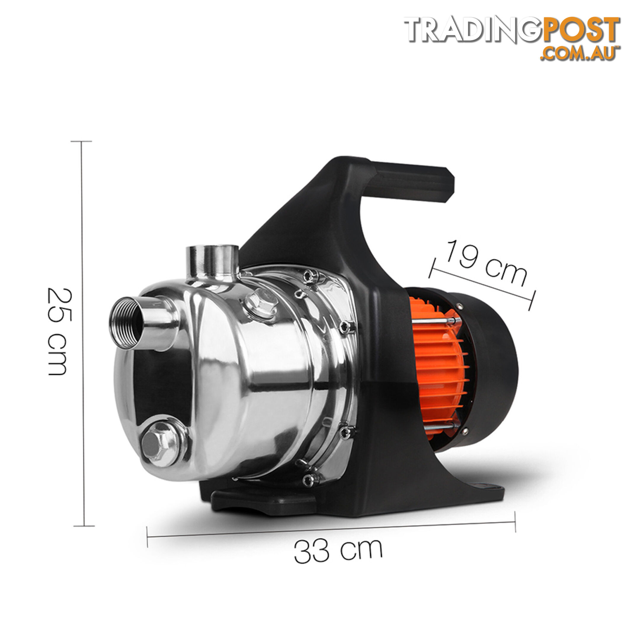 1400w Stainless Steel Garden Water Pump 70L/Min