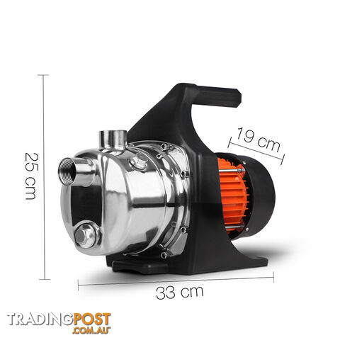 1400w Stainless Steel Garden Water Pump 70L/Min