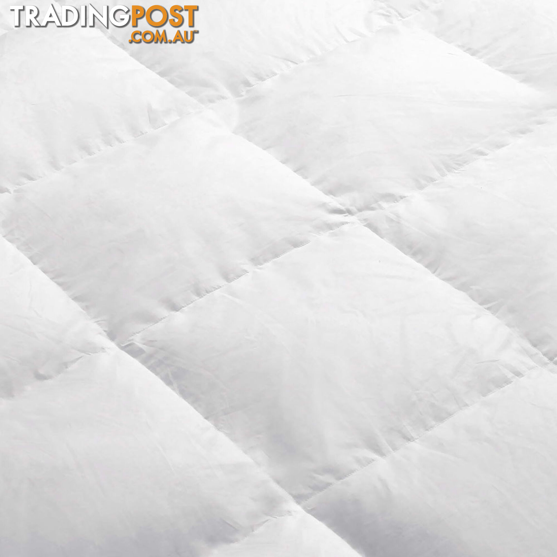 Premium Goose Feathers Down Quilt 500GSM All Season Doona Blanket Double Size