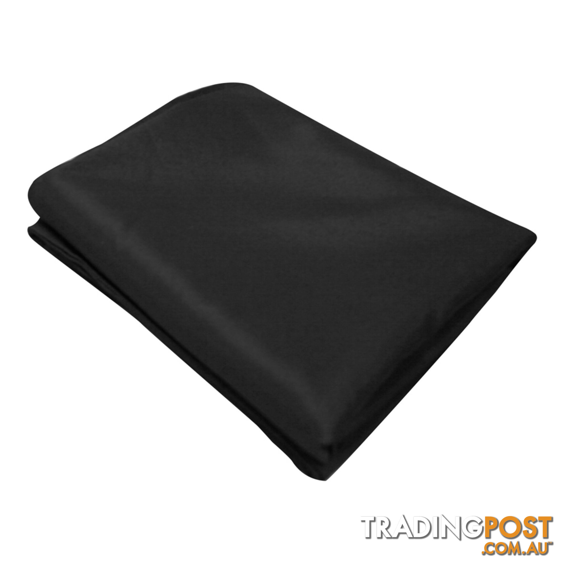 6 Pcs Wedding Table Cloth Rectangle 259cm Black