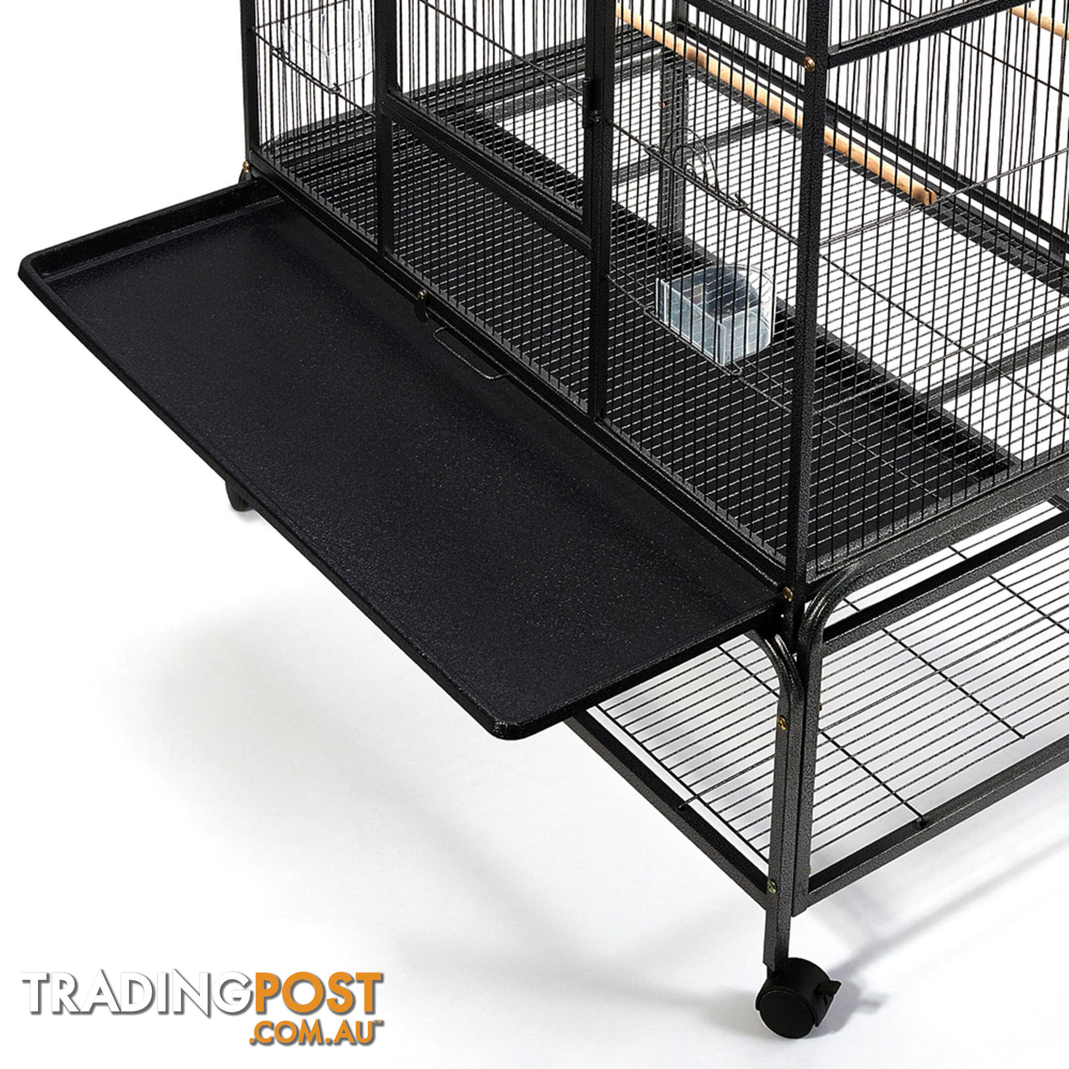 Pet Bird Cage Black Large - 140CM