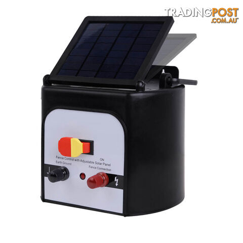 Solar Power 15Km Electric Fence Farm Animal Pet Energiser Energizer Charger 0.8J