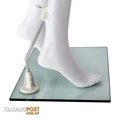 Full Body Female Mannequin Cloth Display Tailor Dressmaker Egg Head White 175cm