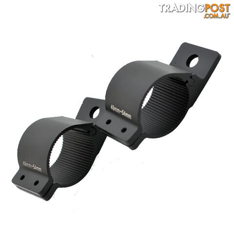 PAIR Bullbar Mounting Bracket Clamp FOR LIGHT BAR Rigid HID ARB MOUNT 49 54mm