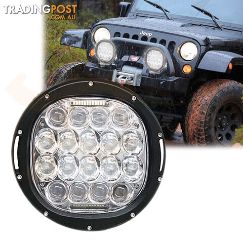 PAIR 185W CREE LED Driving Light Offroad Spotlights DRL Replace HID Bar 96W Blk