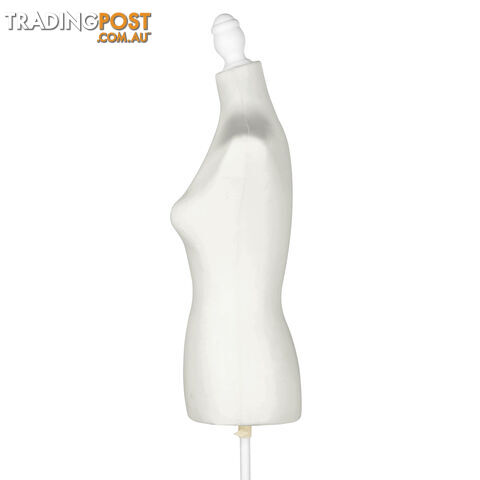 Female Mannequin Cloth Display Tailor Dressmaker White Size 10