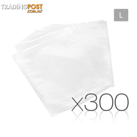 300 x Commercial Grade Food Sealer Bags Precut Vacuum Saver Storage 28 x 40cm