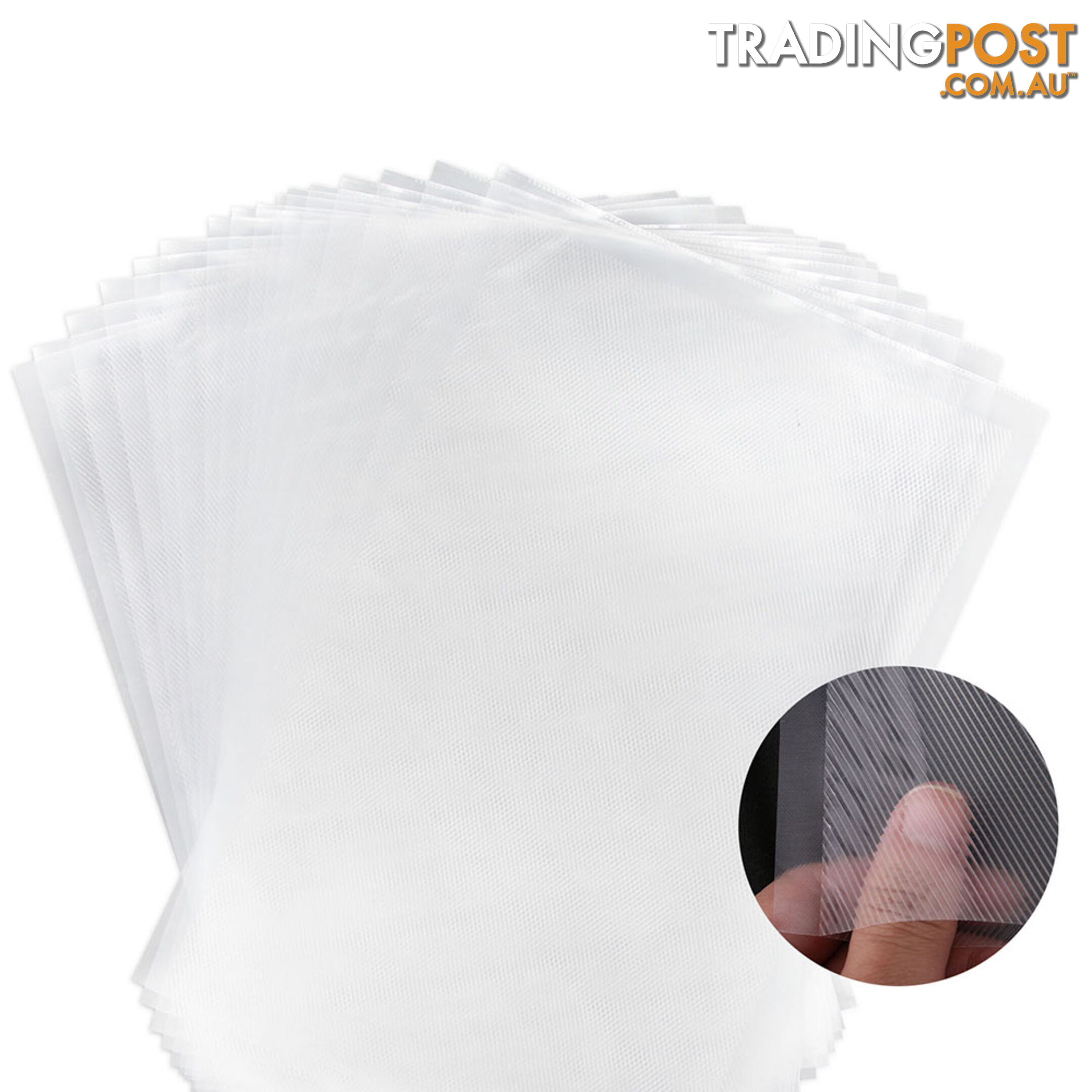 300 x Commercial Grade Food Sealer Bags Precut Vacuum Saver Storage 28 x 40cm