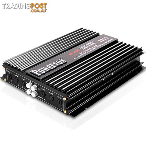 2800W 4 Channel PowerVox Car Amplifier Speaker Stereo Truck AMP Audio Black