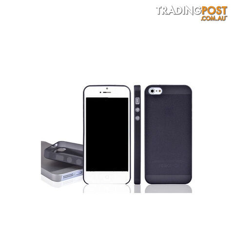 Slim Frosted Clear Soft Case Cover Accessories Black For iPhone 6 Plus 5.5 inch