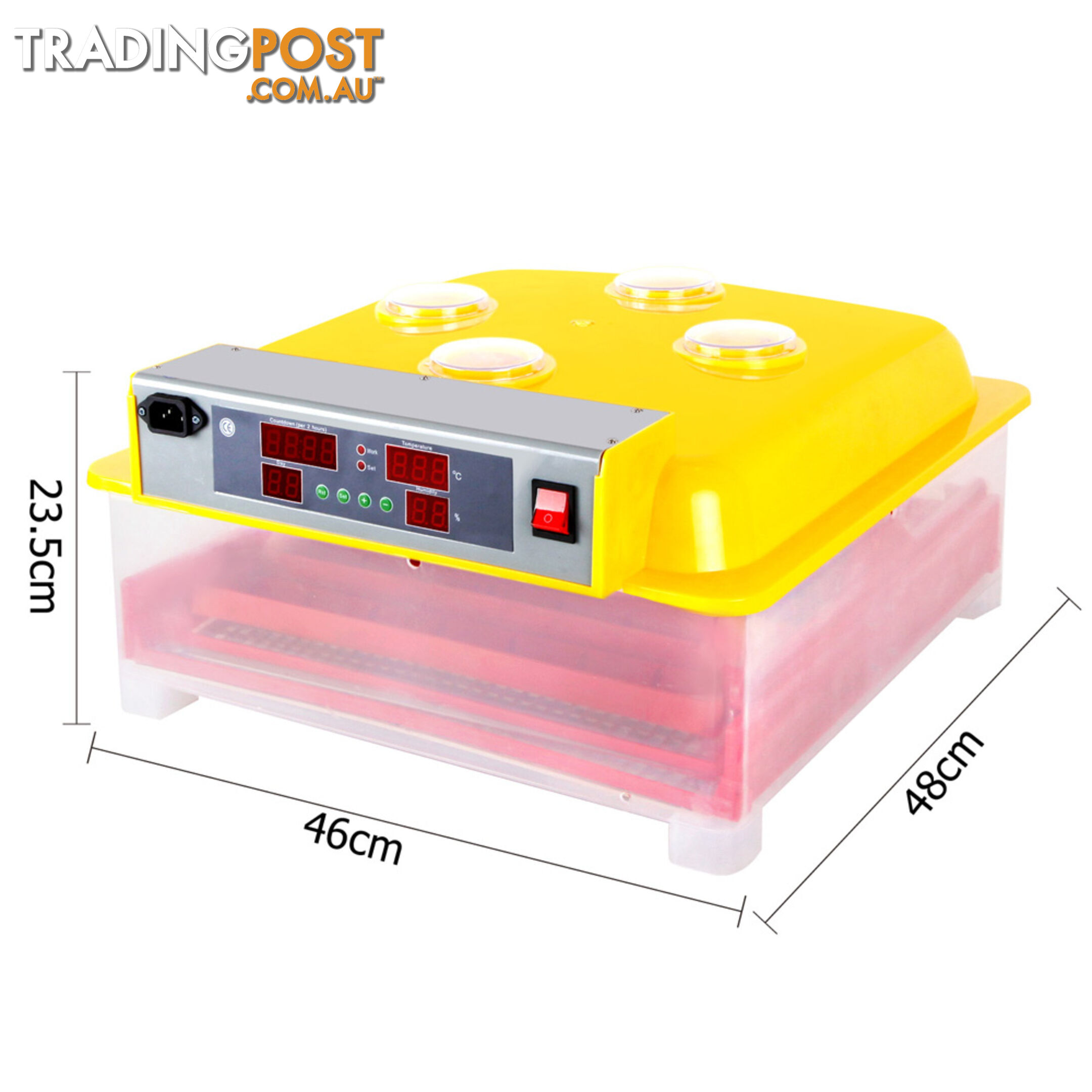 Automatic Digital LED 60 Egg Incubator Turning Chicken Duck Quail Poultry