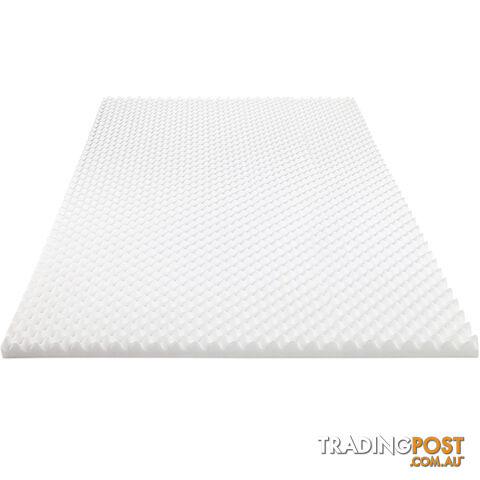 Premium 5cm Egg Crate Mattress Topper Anti-bacterial Underlay Protector Double