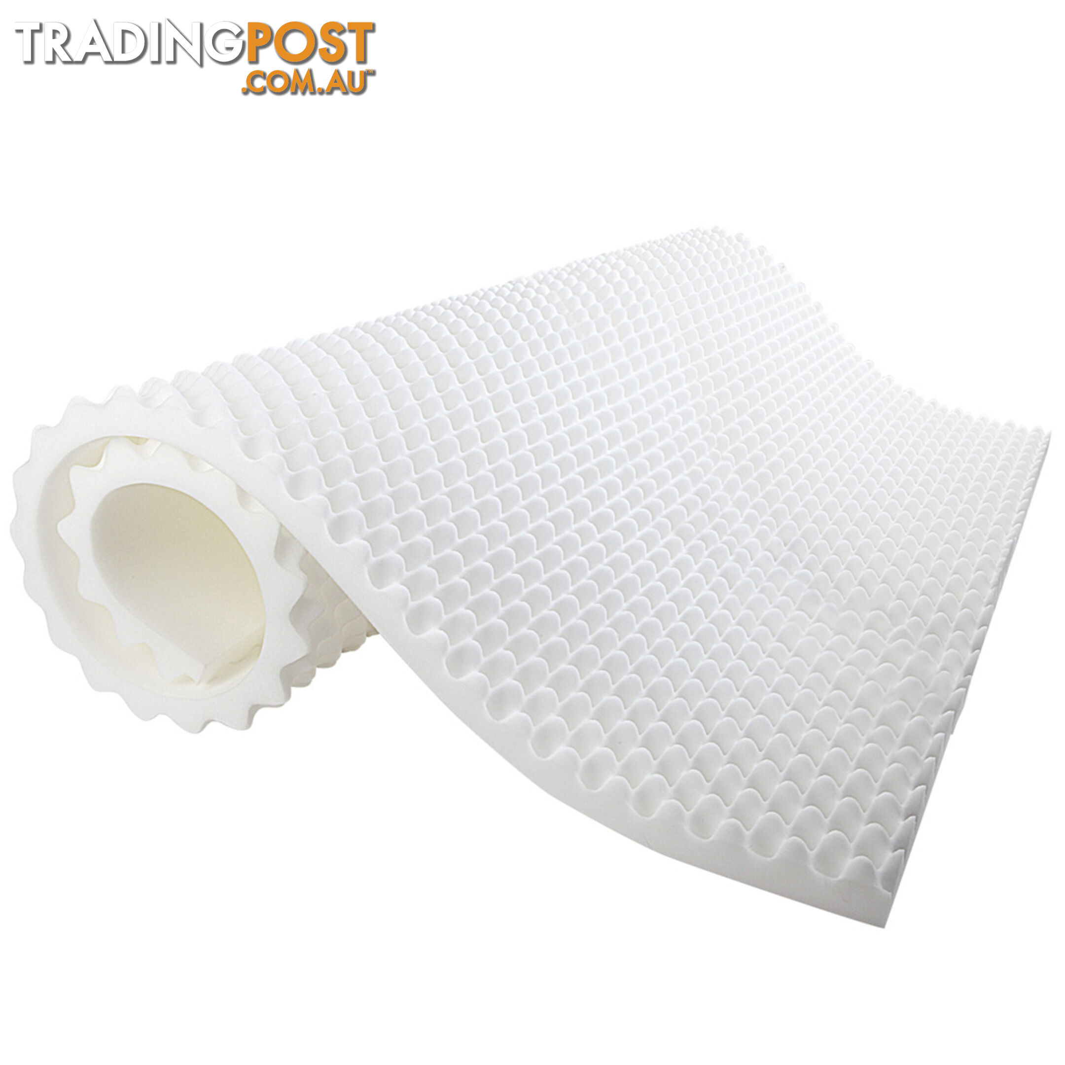 Premium 5cm Egg Crate Mattress Topper Anti-bacterial Underlay Protector Double