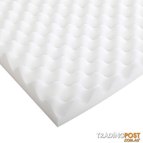 Premium 5cm Egg Crate Mattress Topper Anti-bacterial Underlay Protector Double