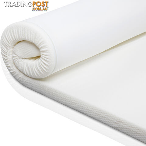 7cm Visco Elastic Memory Foam Mattress Topper High Density Underlay Double