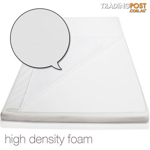 7cm Visco Elastic Memory Foam Mattress Topper High Density Underlay Double