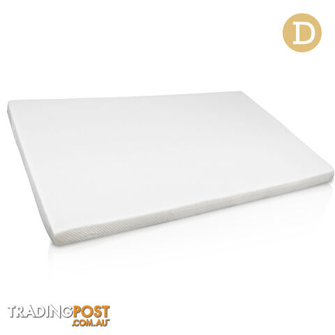 7cm Visco Elastic Memory Foam Mattress Topper High Density Underlay Double