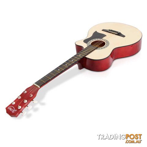 38 Inch Wooden Acoustic Guitar Natural