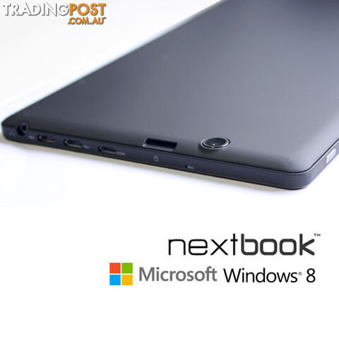 Nextbook 10.1 Inch 32G/Windows 8.1 with Bing/Quad Core with HDMI Output Tablet PC (M1012BCP)  Refurbished