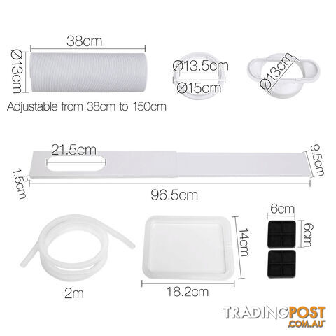 4 in 1 Portable Air Conditioner 64L - White - photo 3 of 13