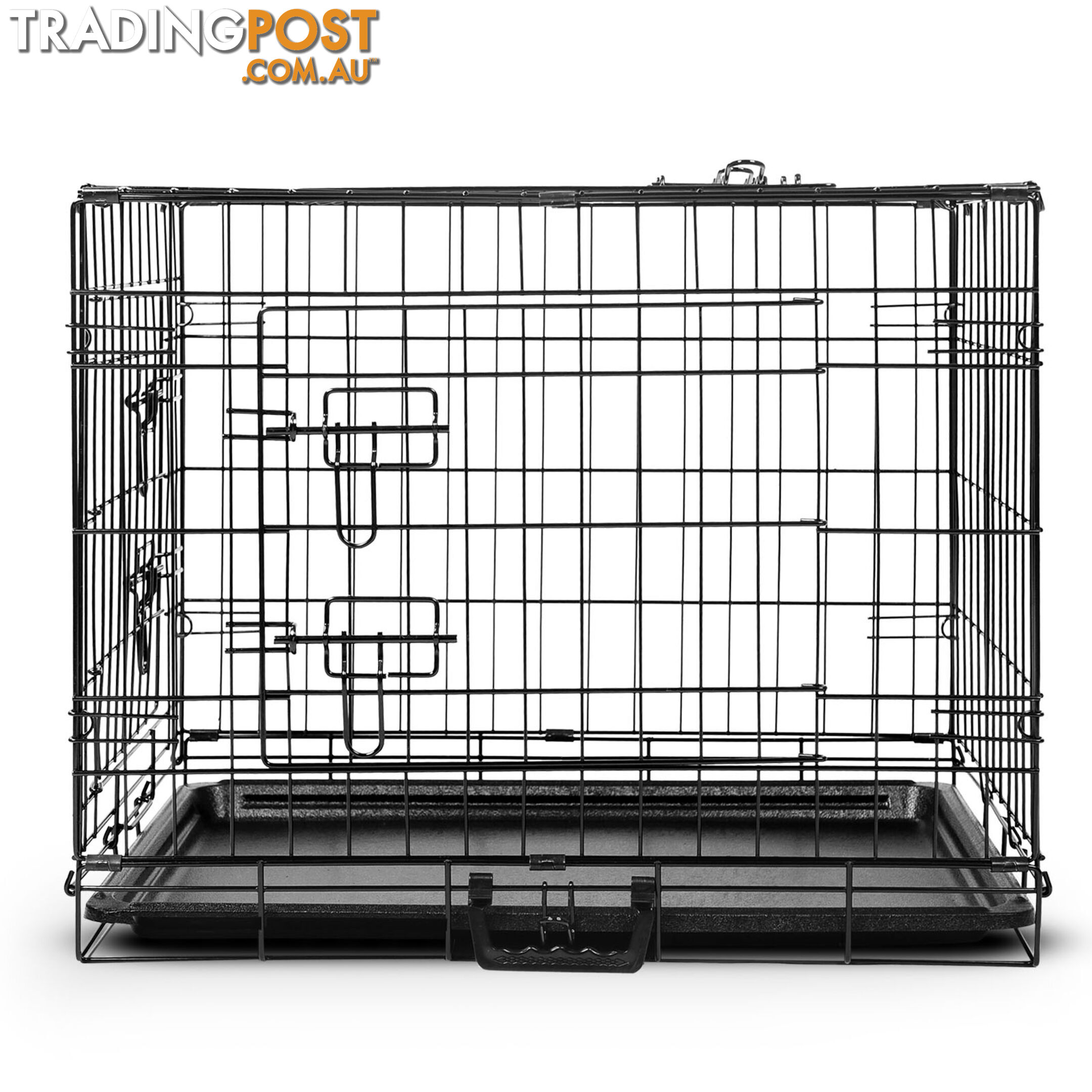 Metal Collapsible Dog Cage 24IN