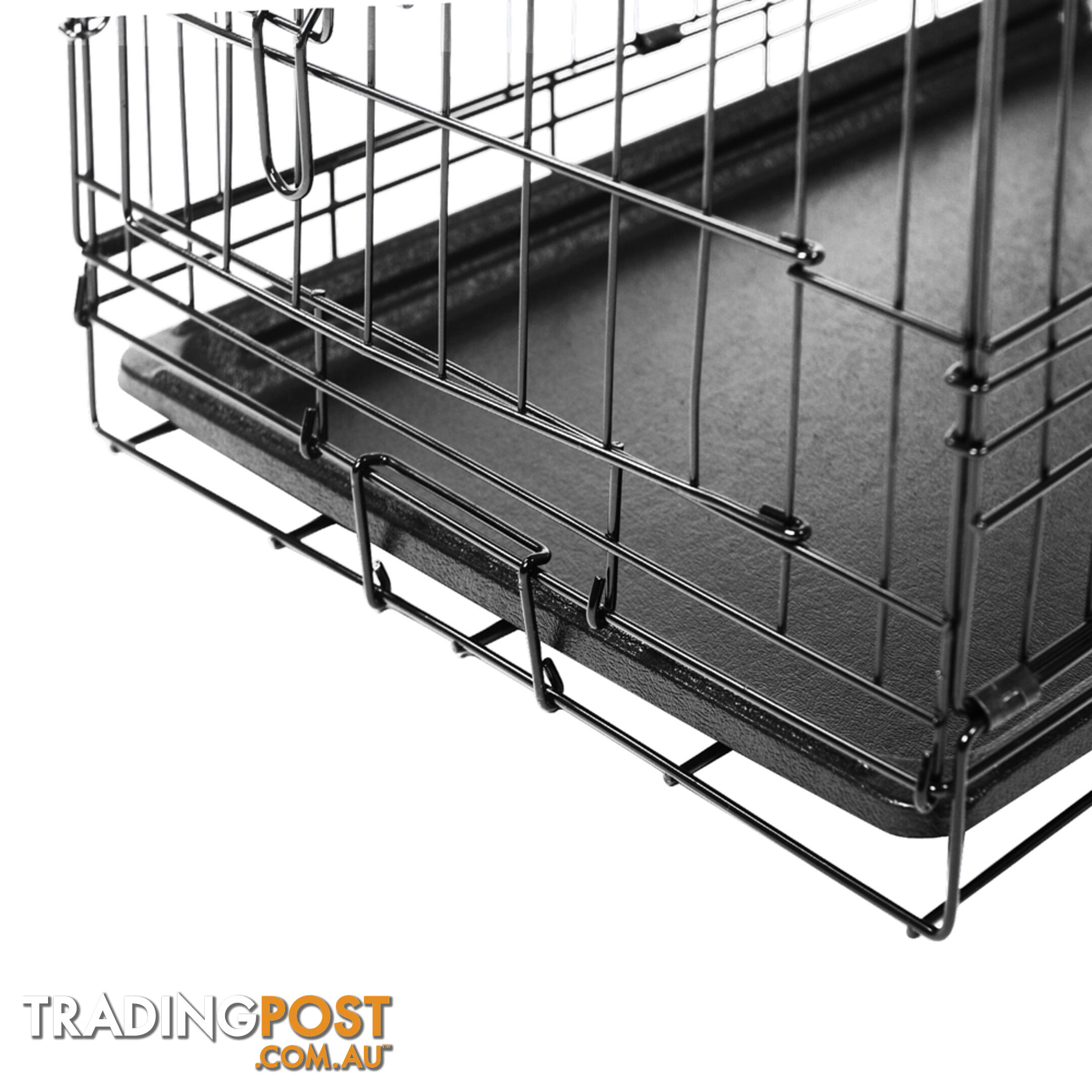 Metal Collapsible Dog Cage 24IN