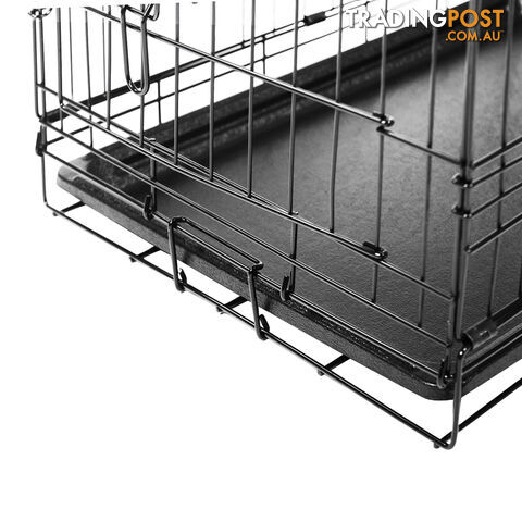 Metal Collapsible Dog Cage 24IN