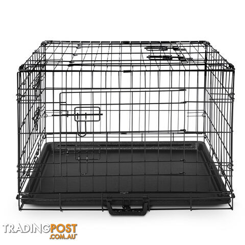 Metal Collapsible Dog Cage 24IN