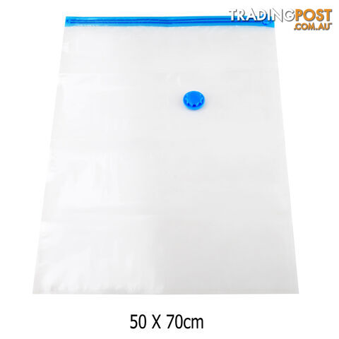 18 Small Vacuum Storage Bag Space Saving Seal Compressing 50 x 70cm