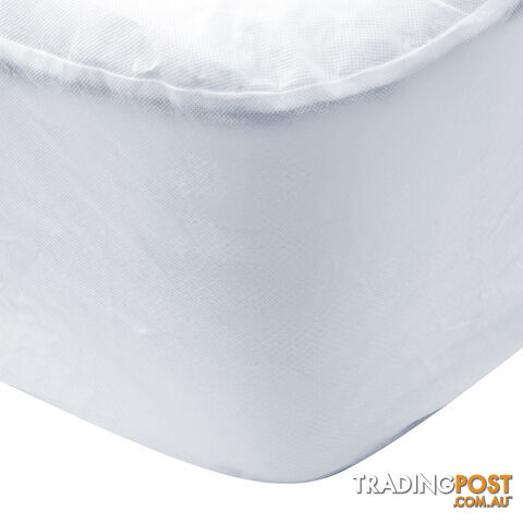 Fitted Non-Woven Waterproof Mattress Protector PU Coating Bed Cover Queen