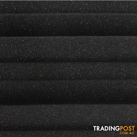 20 Studio Acoustic Foam Home Corner Bass Trap Sound Absorption Proofing Black