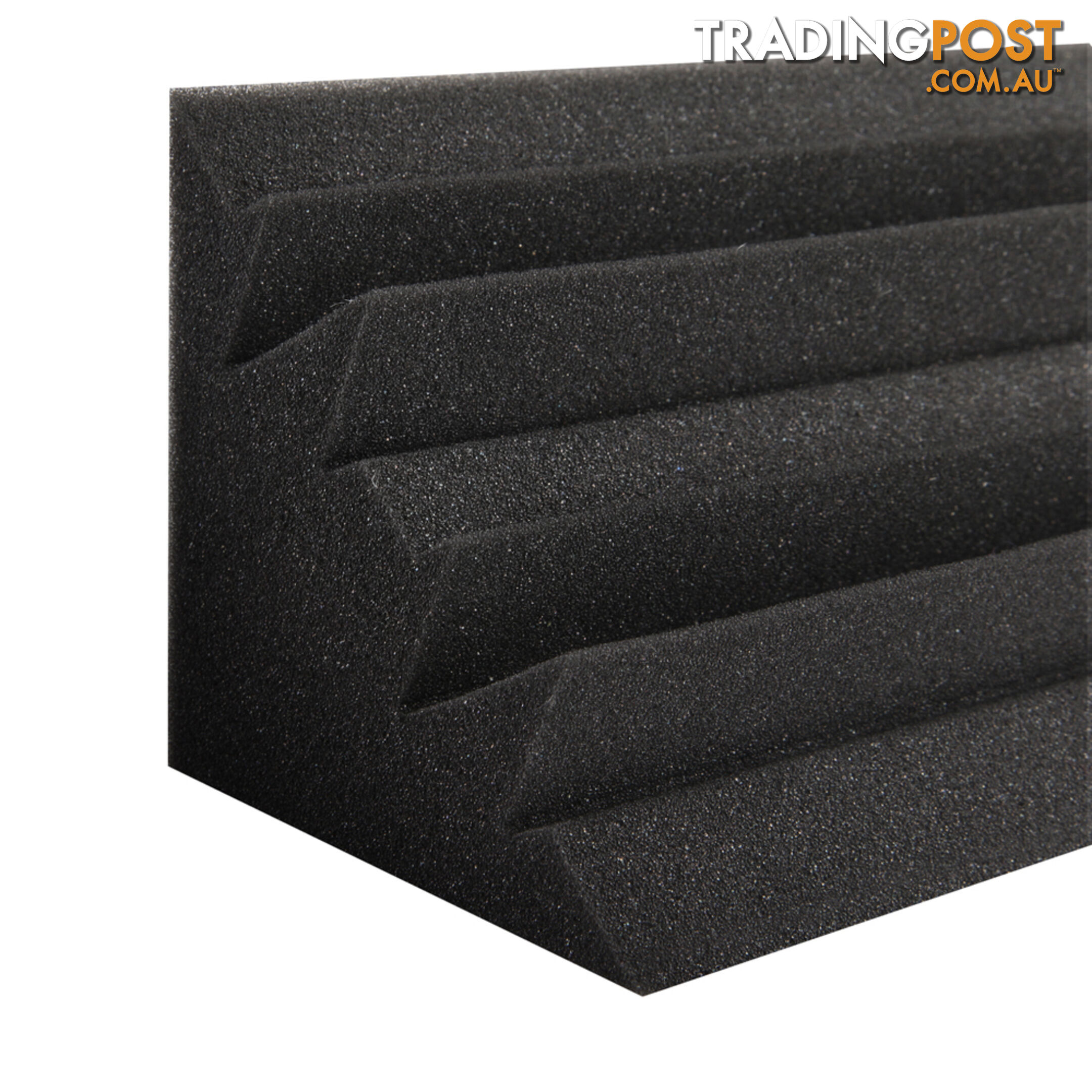 20 Studio Acoustic Foam Home Corner Bass Trap Sound Absorption Proofing Black