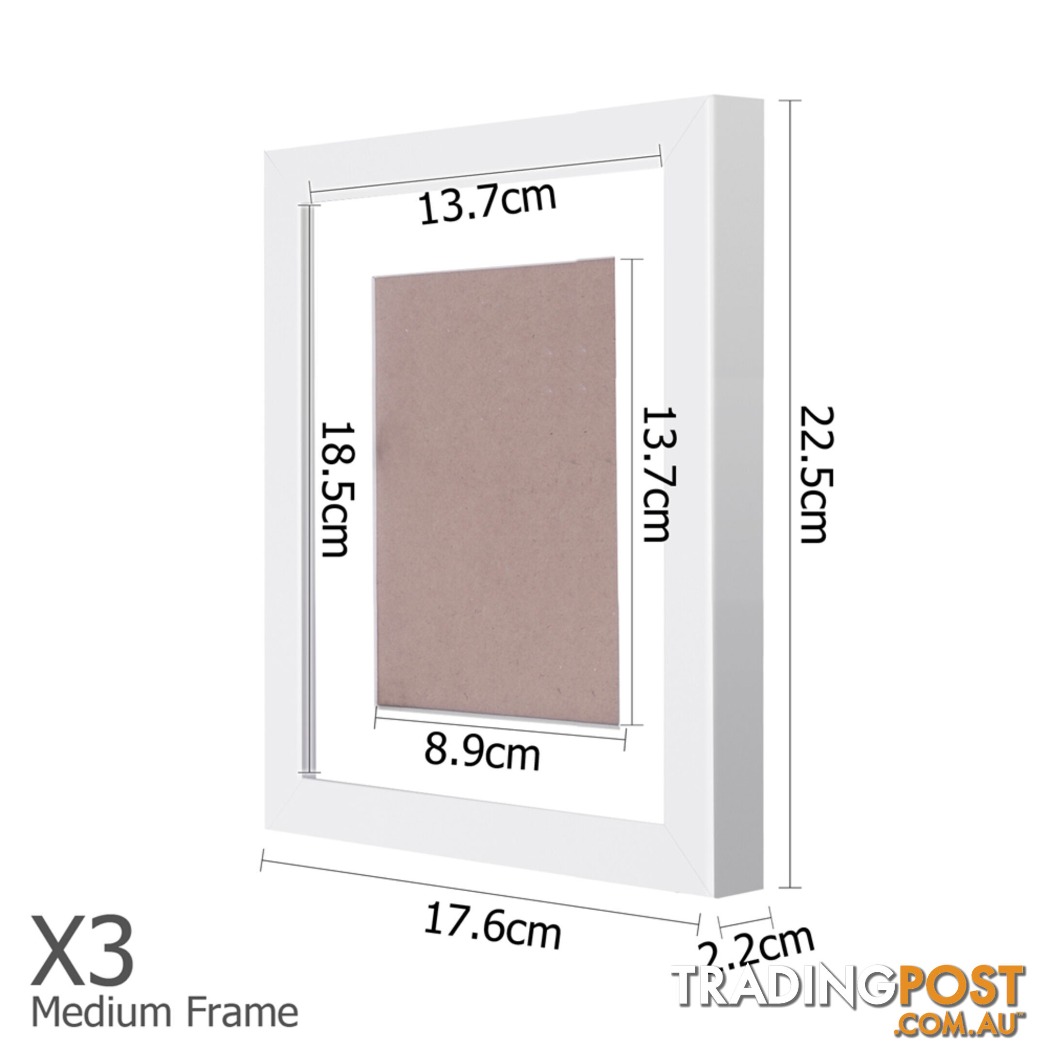 11 Piece Picture Frames Set Multi Wall Photo Home Decor Art White Gift Present