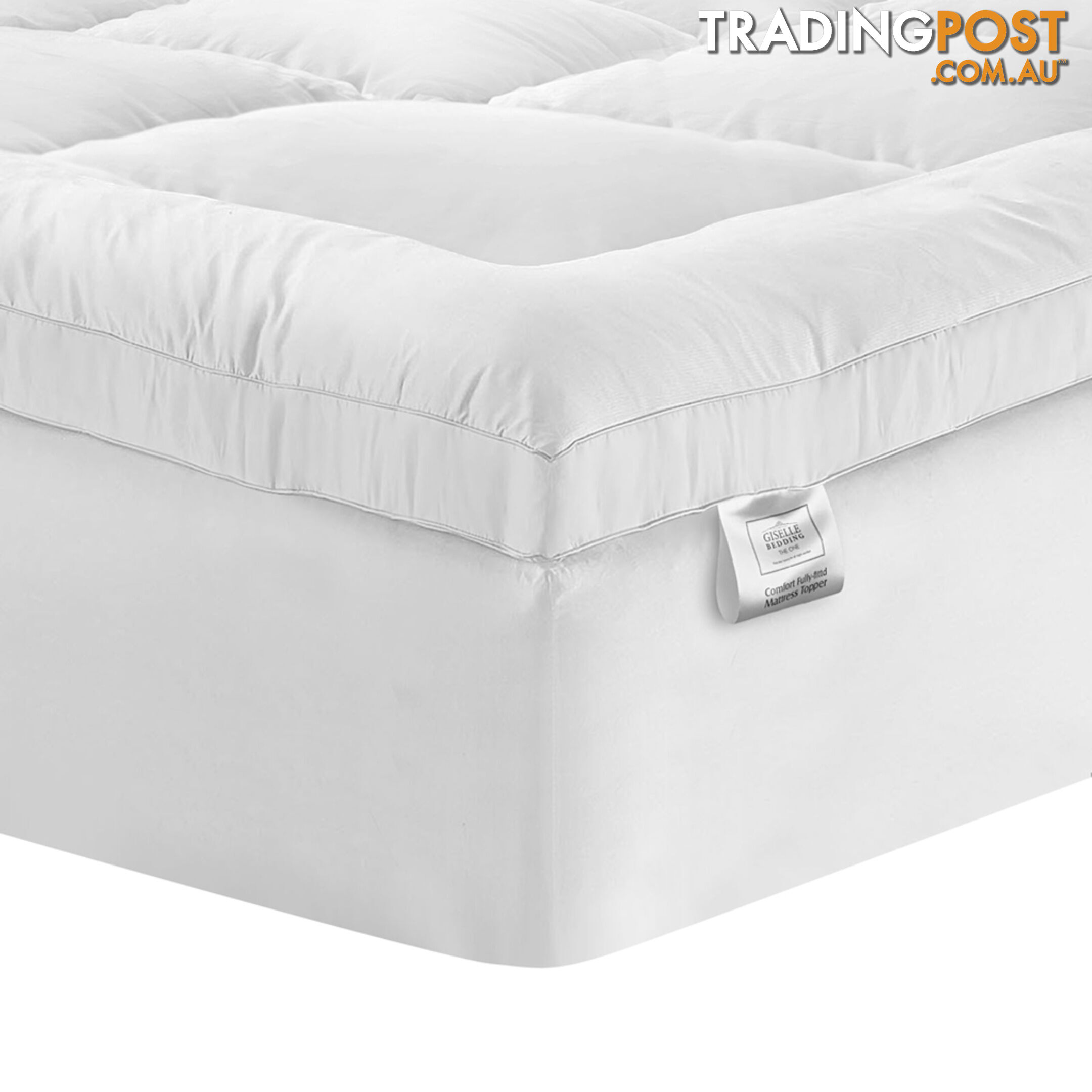 Luxury Mattress Topper Protector Pad Cover Pillowtop Memory Resistant Double