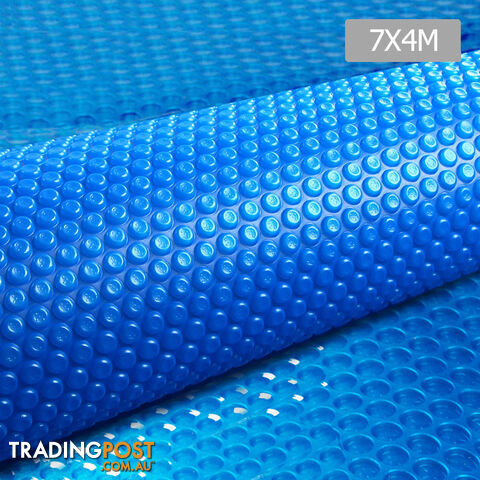 7m X 4m Outdoor Solar Swimming Pool Cover Winter 400 Micron Bubble Blanket