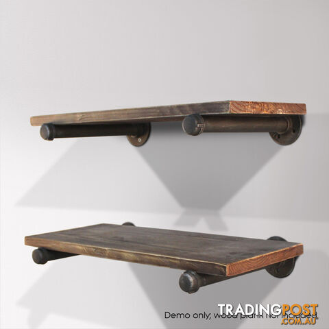 Set of 6 Rustic Vintage Bracket Mount 8in - photo 4 of 9