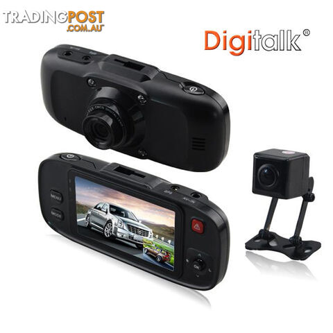 Dual Camera In-Car Digital Video Recorder (DVR)